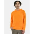 thumbnail image 1 of Athletic Works Men's Tri Blend Long Sleeve T-Shirt Hoodie, Sizes S-3XL, 1 of 5