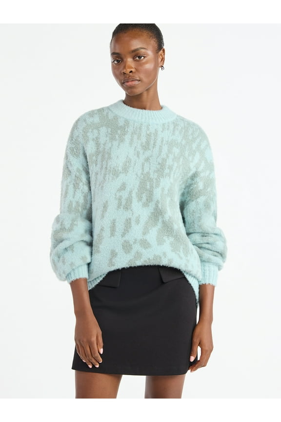 Women's Tunic Sweater with Long Sleeves, Midweight, Sizes XS-XXL