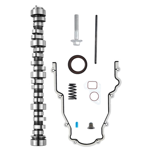 LS Truck Cam Kit, 9-Piece Set, Includes Timing Gasket, Pushrods Springs & Seals, Compatible with 1999-2013 GM Gen3/4 Norris Trucks, Fits 4.8L, 5.3L, 6.0L, 6.2L LS Engines, OE 12625437 SP011-16