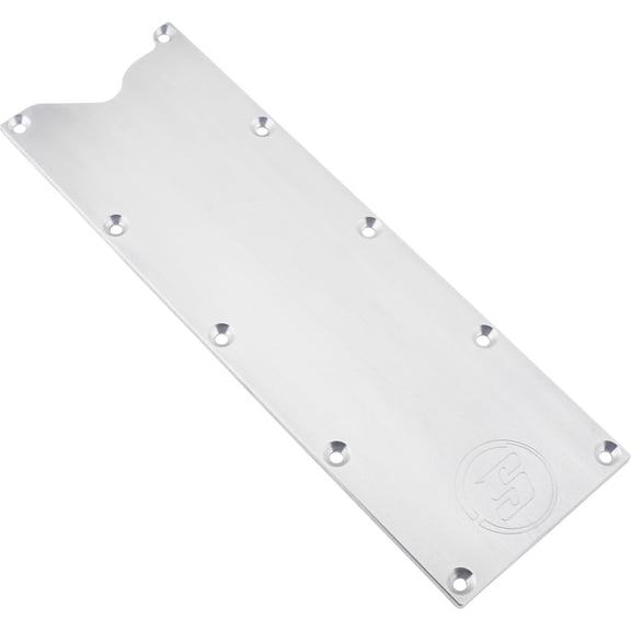 LS Valley Cover Plate Gen 3, LS1/LS6 Knock Sensor Delete, Raw