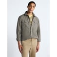 thumbnail image 1 of Free Assembly Men's Linen Blend Western Shirt, Sizes S-3XL, 1 of 6
