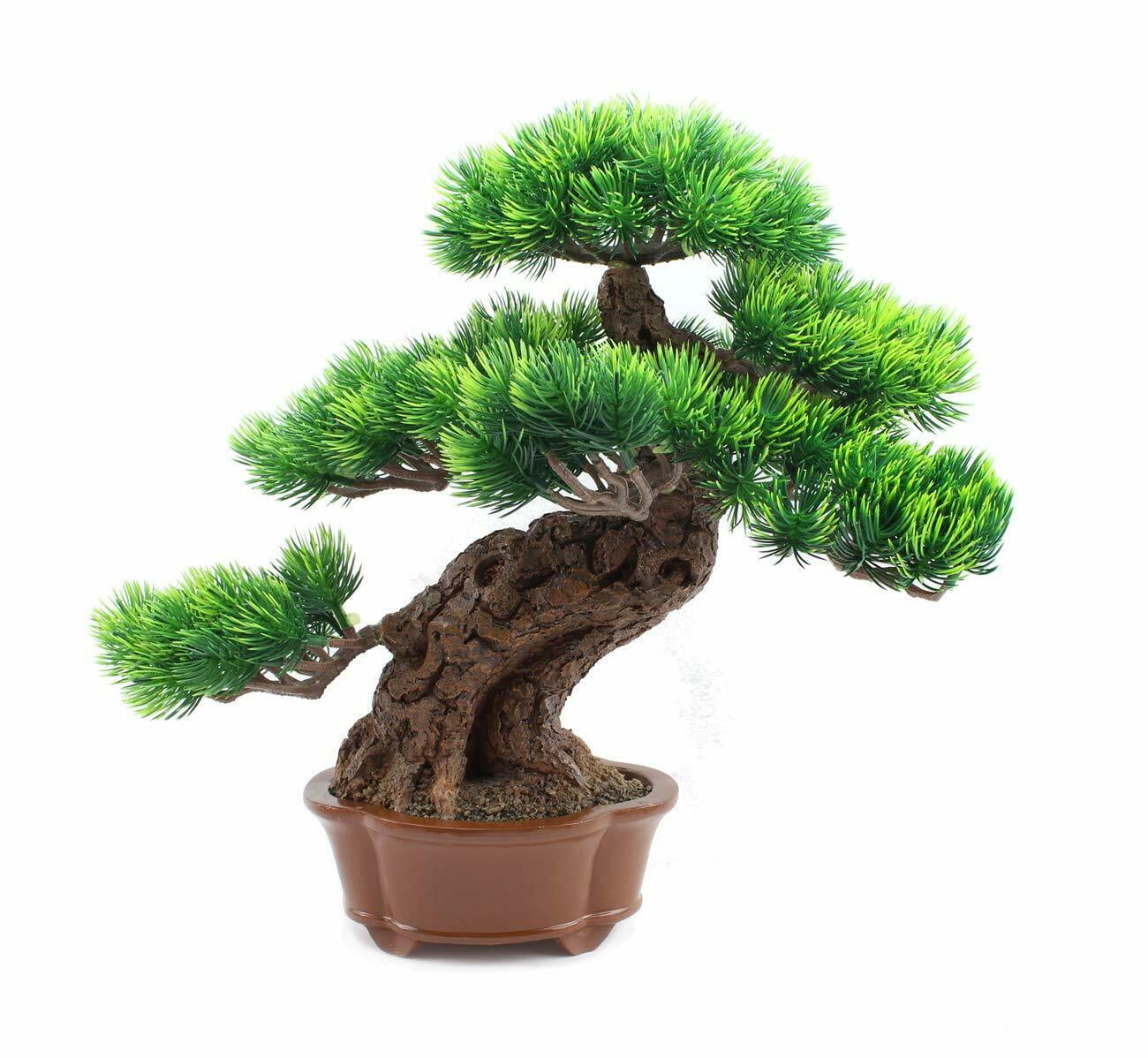LS02548 Japanese Bonsai Pine Tree Artificial Faux Potted