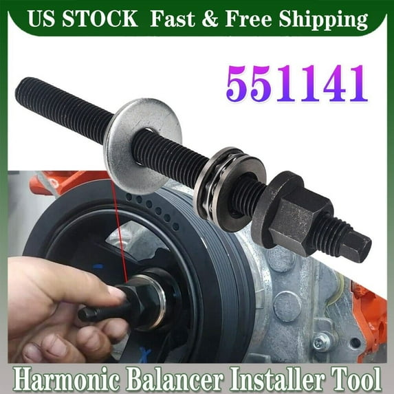 LS1/ LS Engine Crank Pulley Harmonic Balancer Installer Tool 551141 For GM LS3