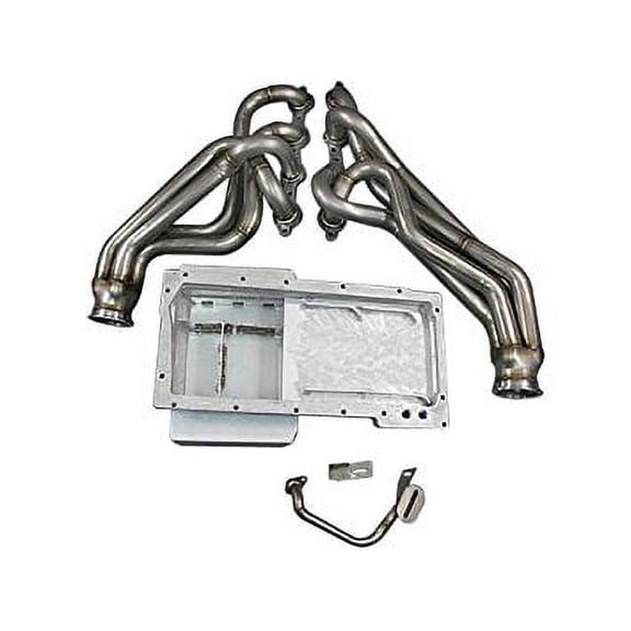 LS1 LS Equal Length Header 240SX S13 S14 Motor Swap + Oil Pan Front Sum
