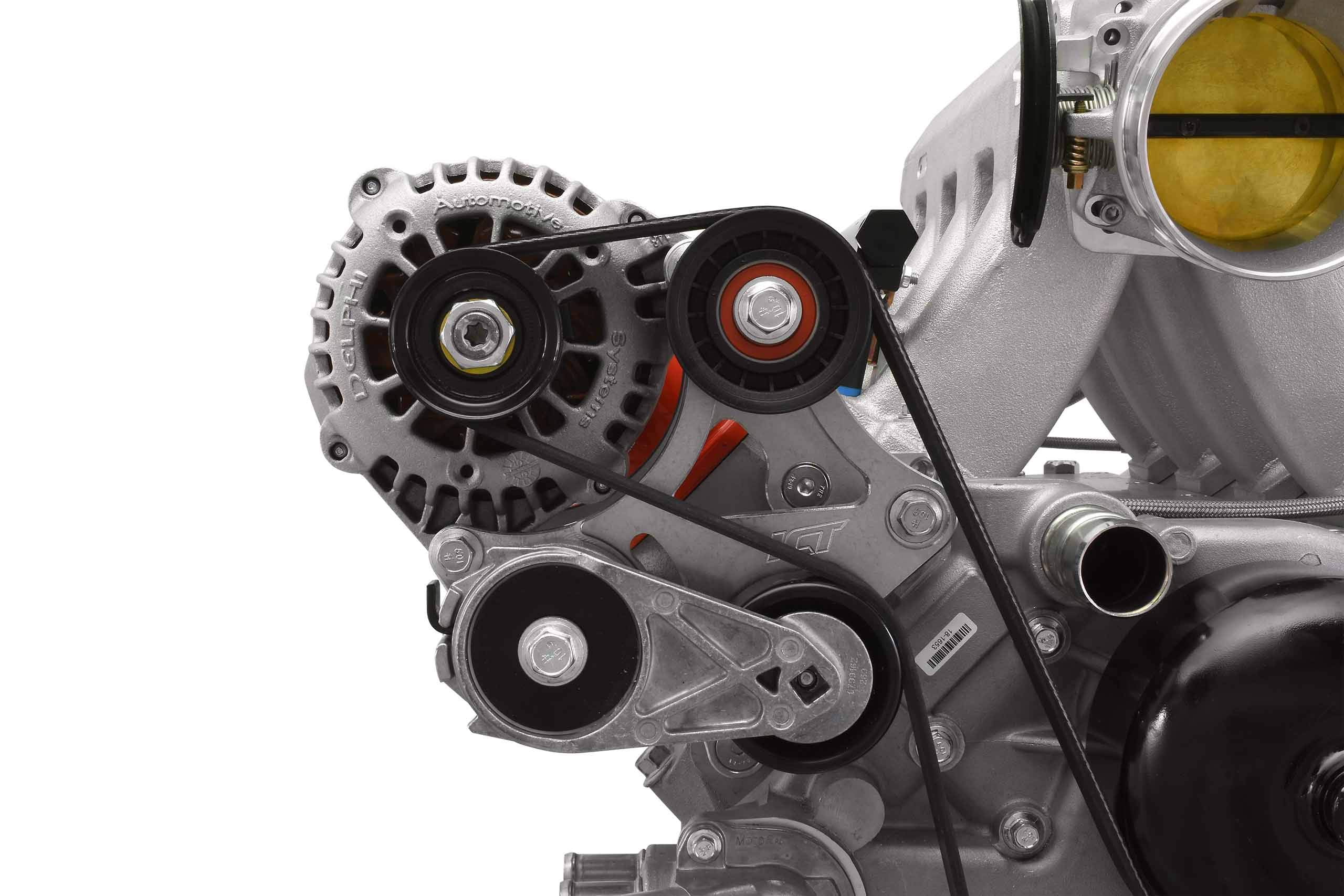 LS1 high mount Alternator Bracket Relocation Engine Billet Aluminum