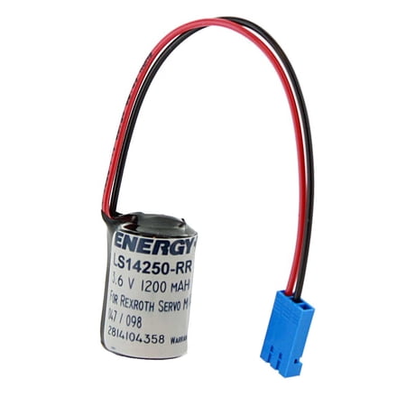 LS14250-RR 3.6V 1100mAh REXROTH Battery Compatible with R911277133, R911281394