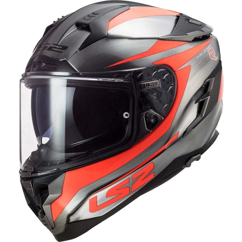 【お得】 Challenger LS2 GT W Helmet Motorcycle Face Full Cannon 小物