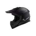 thumbnail image 1 of LS2 Helmets Gate Solid Full Face MX Motorcycle Helmet, Solid Matte Black (M), 1 of 2