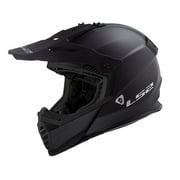 LS2 Gate Solid Youth MX Offroad Helmet Matte Black SM