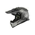 thumbnail image 1 of LS2 Helmets Gate TwoFace Full Face MX Motorcycle Helmet, Matte Gray & Black (XS), 1 of 5