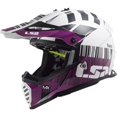 thumbnail image 1 of LS2 Gate Xcode MX Motorcycle Helmet - Gloss White Violet, 1 of 3