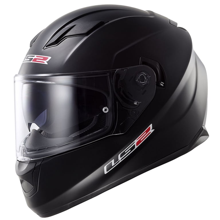 ff328 ls2 helmet LS2 Helmets Full Face Stream Motorcycle Helmet, Solid Matte Black 328-1014  (L)