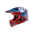 thumbnail image 1 of LS2 Helmets Gate Xcode Full Face Motorcycle Youth Helmet, Gloss Red & Blue (S), 1 of 4