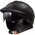 thumbnail image 1 of LS2 Helmets Rebellion 1812 American Flag Motorcycle Half Helmet - Black (S), 1 of 2