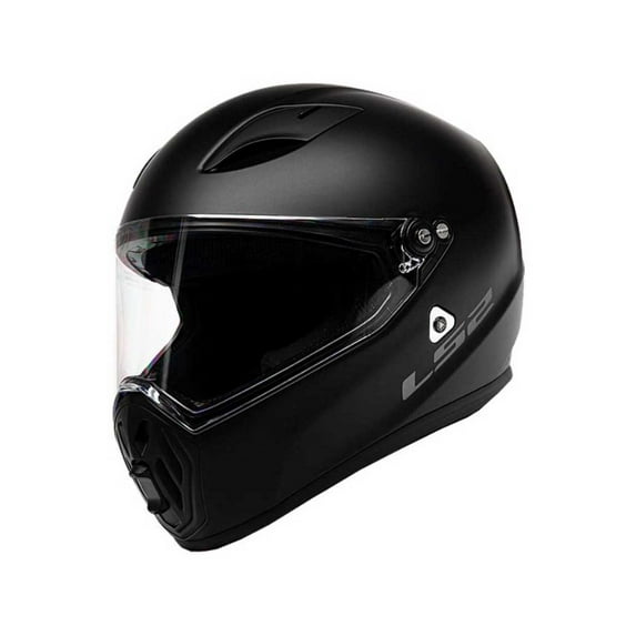 LS2 Helmets Street Fighter Full Face Motorcycle Helmet, Matte Black 419-301 (XS)