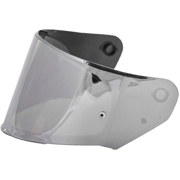 LS2 Horizon Outer Face Shield Street Motorcycle Helmet Accessories - Silver Iridium / One Size