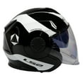 thumbnail image 1 of LS2 Verso OF570 Rave Open Face Motorcycle Helmet White/Black XL, 1 of 5
