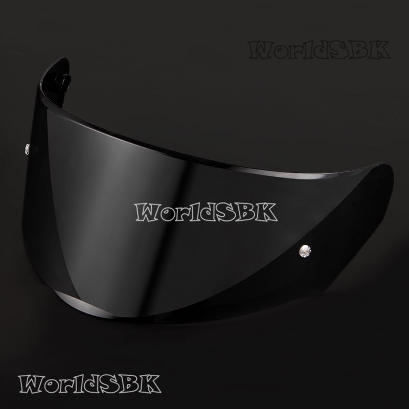 2-Piece Motorcycle Helmet Visor Base Replacement Parts - Compatible With FF320, FF328, FF353, FF800 Helmets