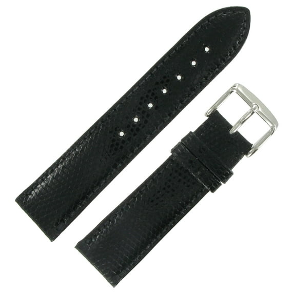 LS2002 20mm Ladies Black Selected Java Lizard Watch Strap Speedstrap