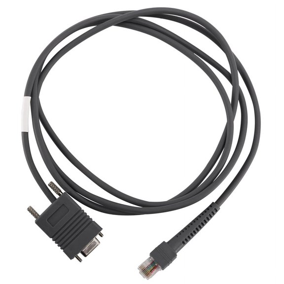 LS2208 RS232 Serial Cable CBA-R01-S07PAR for Barcode Scanner LS2208 6.5 Feet