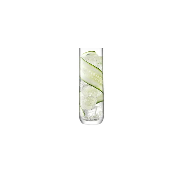 LSA BG04 Borough Highball 420 ml Clear x 4 4 (Pack of 1) Highball
