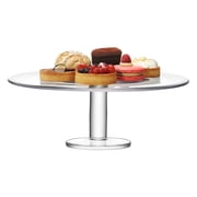 LSA International KN01 Konstantin Cakestand  40cm H14.5cm Clear