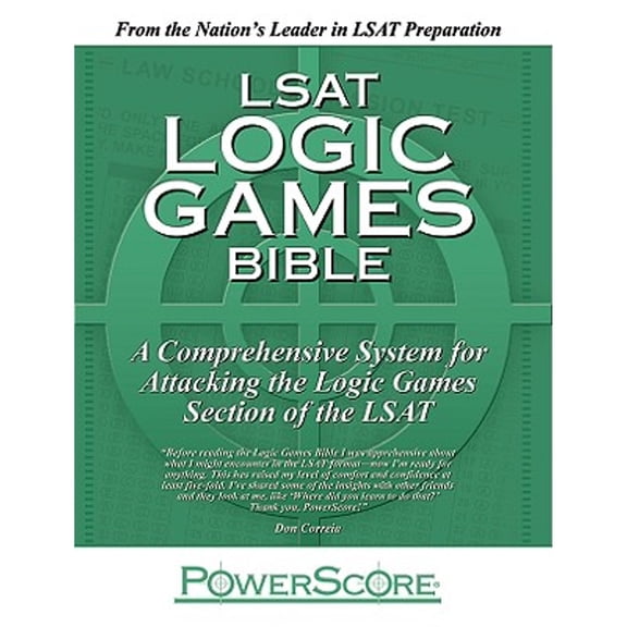 Pre-Owned Lsat Logic Games Bible