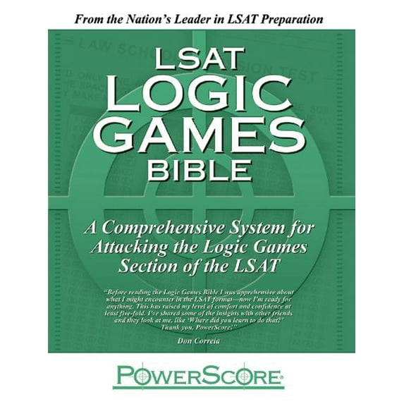 Pre-Owned Lsat Logic Games Bible: A Comprehensive System for Attacking the Logic Games Section of the Lsat (Paperback) 0980178207 9780980178203