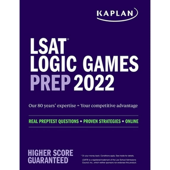 Pre-Owned LSAT Logic Games Prep 2022: Real Preptest Questions + Proven Strategies + Online (Paperback) 1506276849 9781506276847
