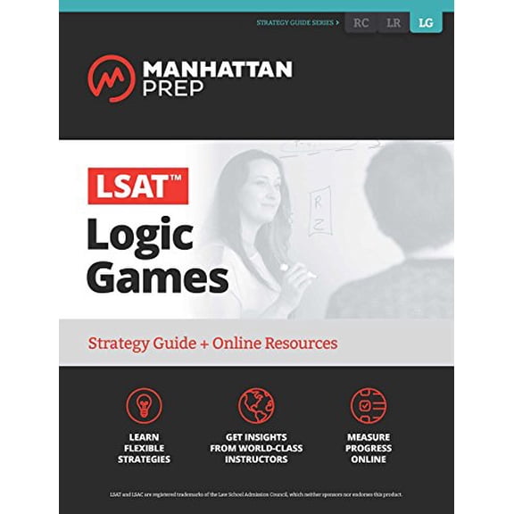 Pre-Owned LSAT Logic Games: Strategy Guide + Online Tracker (Manhattan Prep LSAT Strategy Guides), 9781506207339, 1506207332, Paperback, Fifth edition