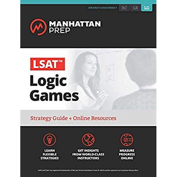 Pre-Owned LSAT Logic Games: Strategy Guide + Online Tracker (Manhattan Prep LSAT Strategy Guides), 9781506207339, 1506207332, Paperback, Fifth edition