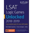 thumbnail image 1 of Pre-Owned LSAT Logic Games Unlocked 2018-2019: Real Preptest Questions + Proven Strategies + Online (Paperback) 1506223303 9781506223308, 1 of 1
