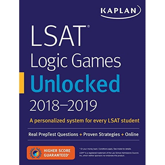 Pre-Owned LSAT Logic Games Unlocked 2018-2019: Real Preptest Questions + Proven Strategies + Online (Paperback) 1506223303 9781506223308