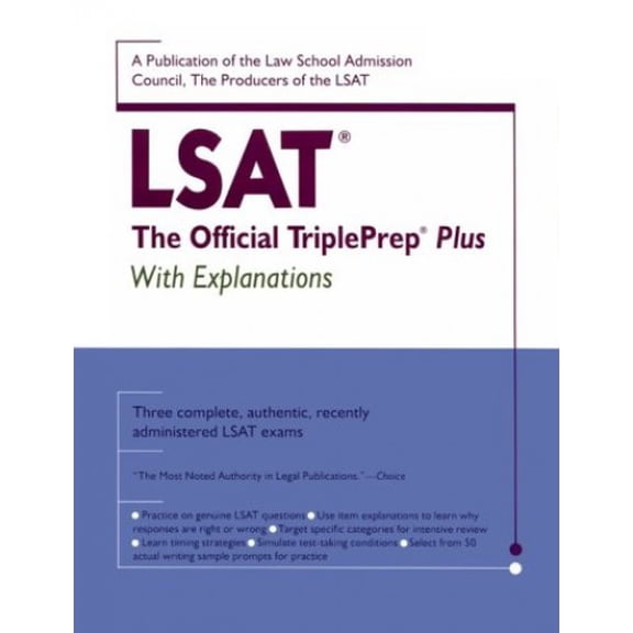 Pre-Owned LSAT Official Tripleprep Plus (Paperback) 0942639758 9780942639759