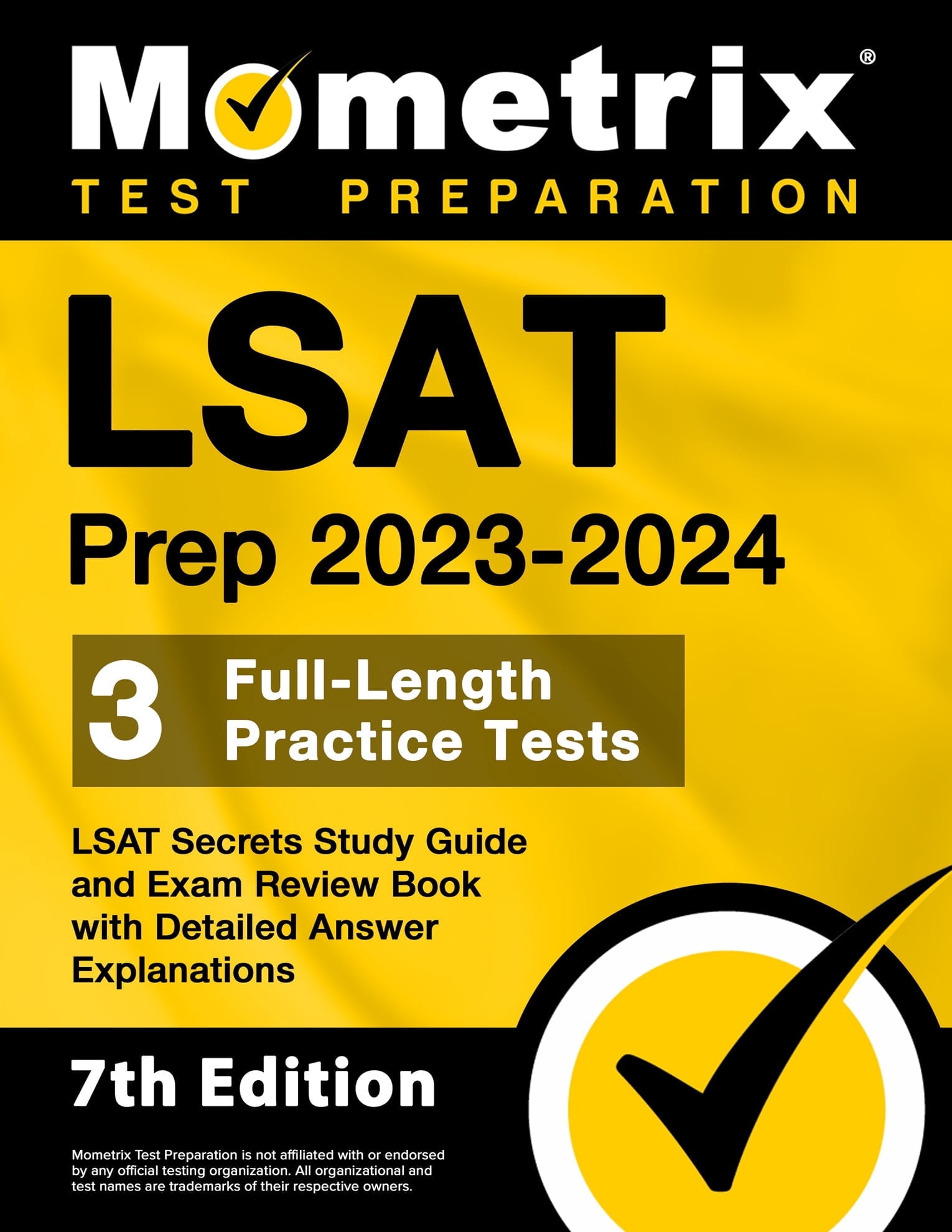 LSAT Prep 2023-2024 - 3 Full-Length Practice Tests, LSAT Secrets Study ...