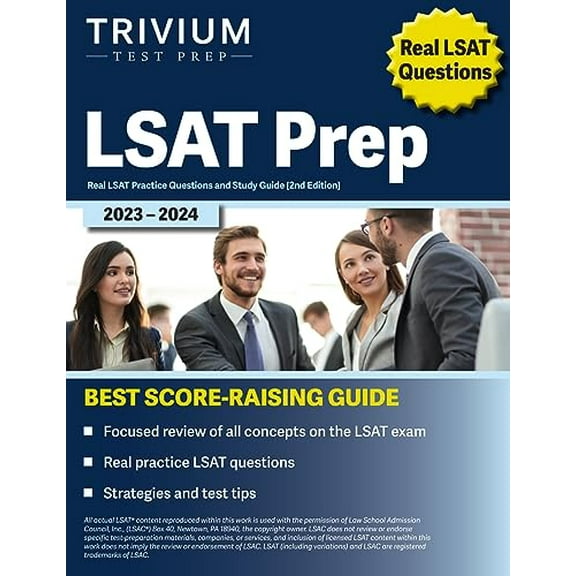 Pre-Owned LSAT Prep 2023-2024: Real LSAT Practice Questions and Study Guide [2nd Edition] Paperback