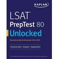 thumbnail image 1 of LSAT PrepTest 80 Unlocked: Exclusive Data, Analysis & Explanations for the December 2016 LSAT, (Paperback), 1 of 1