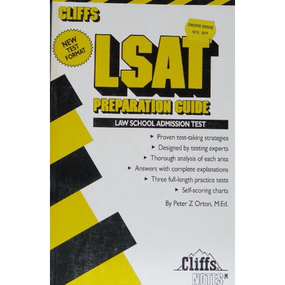 Pre-Owned LSAT Preparation Guide: Admission Test Paperback