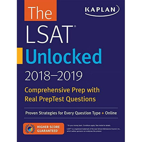 Pre-Owned LSAT Unlocked 2018-2019: Proven Strategies for Every Question Type + Online (Paperback) 1506225594 9781506225593
