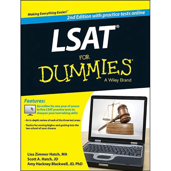 Pre-Owned LSAT for Dummies with Access Code (Paperback) by Lisa Zimmer Hatch, Scott A Hatch, Amy Hackney Blackwell