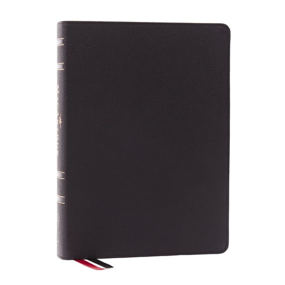 Lsb, MacArthur Study Bible, Black Genuine Leather, Comfort Print: Unleashing God's Truth One Verse at a Time (Holy Bible, (Hardcover)