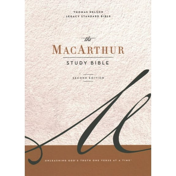Pre-Owned Lsb MacArthur Study Bible 2nd Edition: Unleashing God's Truth One Verse at a Time (Hardcover, Comfort Print) (Hardcover) 1400338905 9781400338900