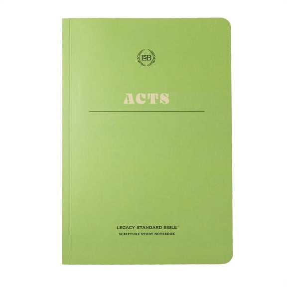 LSB Scripture Study Notebook: Acts (Paperback)