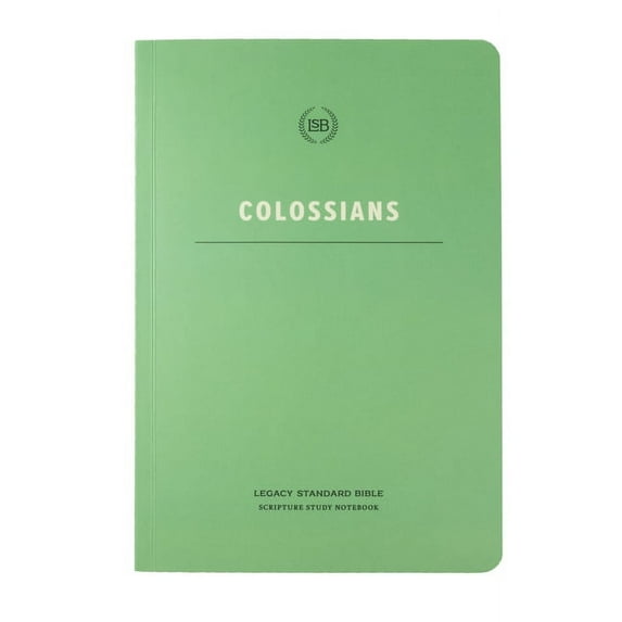 Lsb Scripture Study Notebook: Colossians, (Paperback)
