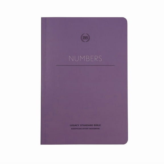 Lsb Scripture Study Notebook: Numbers: Legacy Standard Bible, (Paperback)