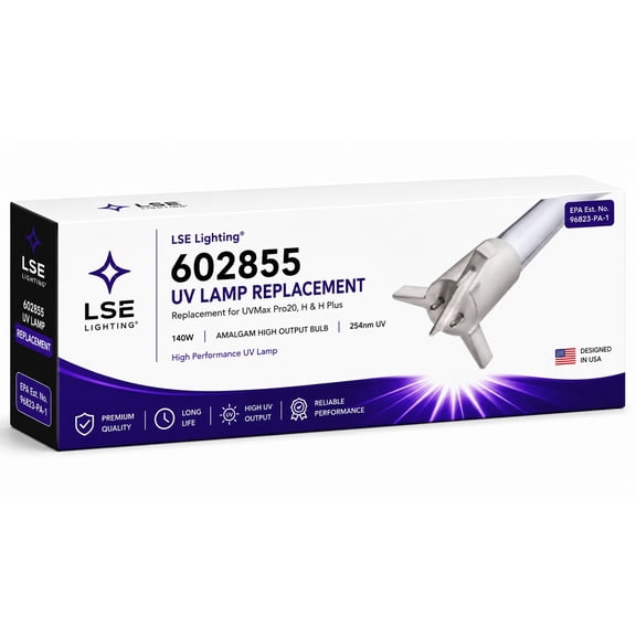 LSE Lighting 602855 Equivalent Lamp for Trojan MAX H, H Plus, Pro20
