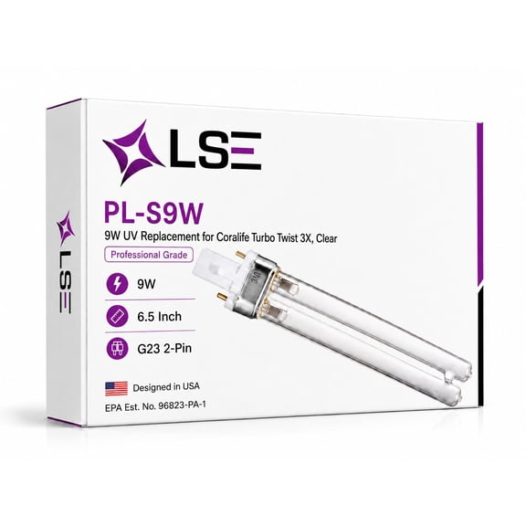LSE Lighting 9W C Lamp for ESU Turbo Twist Replacement