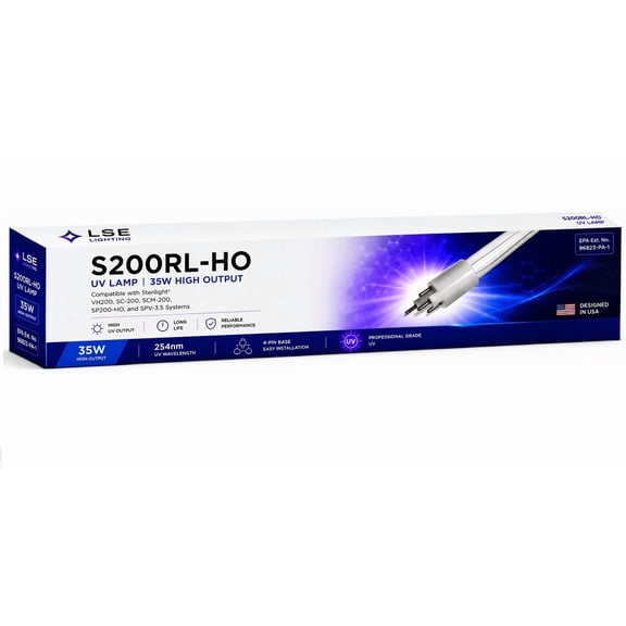 LSE Lighting S200RL-HO Equivalent Bulb for SP200-HO SPV200 SPV-3.5 SCM-200