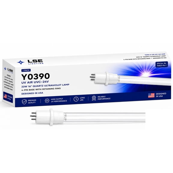 LSE Lighting Y0390 UVC-24V UV replacement Bulb for Lennox