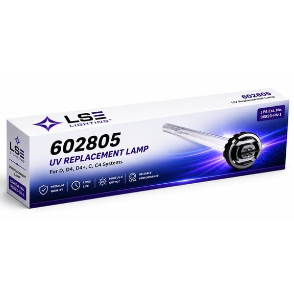 LSE Lighting compatible UV Bulb 602805 for Trojan IHS12-D4